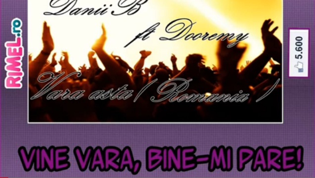 DaniiB ft. Dooremy – Vara asta ( Romania )